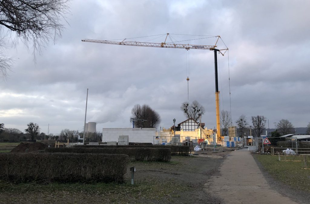 Hotel construction makes progress (January 2020)