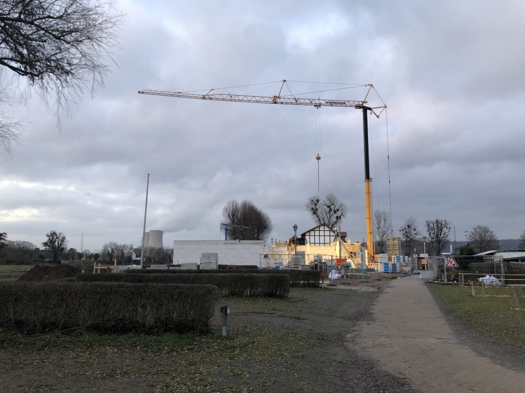 Hotel construction makes progress (January 2020)